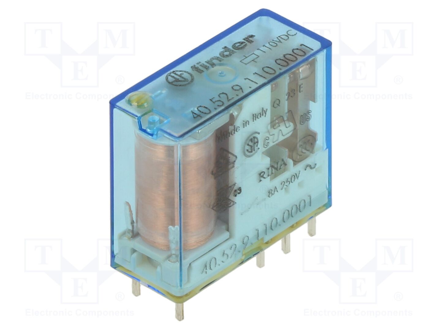 FINDER 40.52.9.110.0001 Elektromagneettinen rele 110VDC
