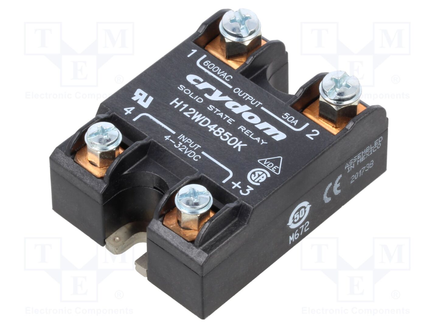 SENSATA / CRYDOM H12WD4850K Puolijohderele 50A