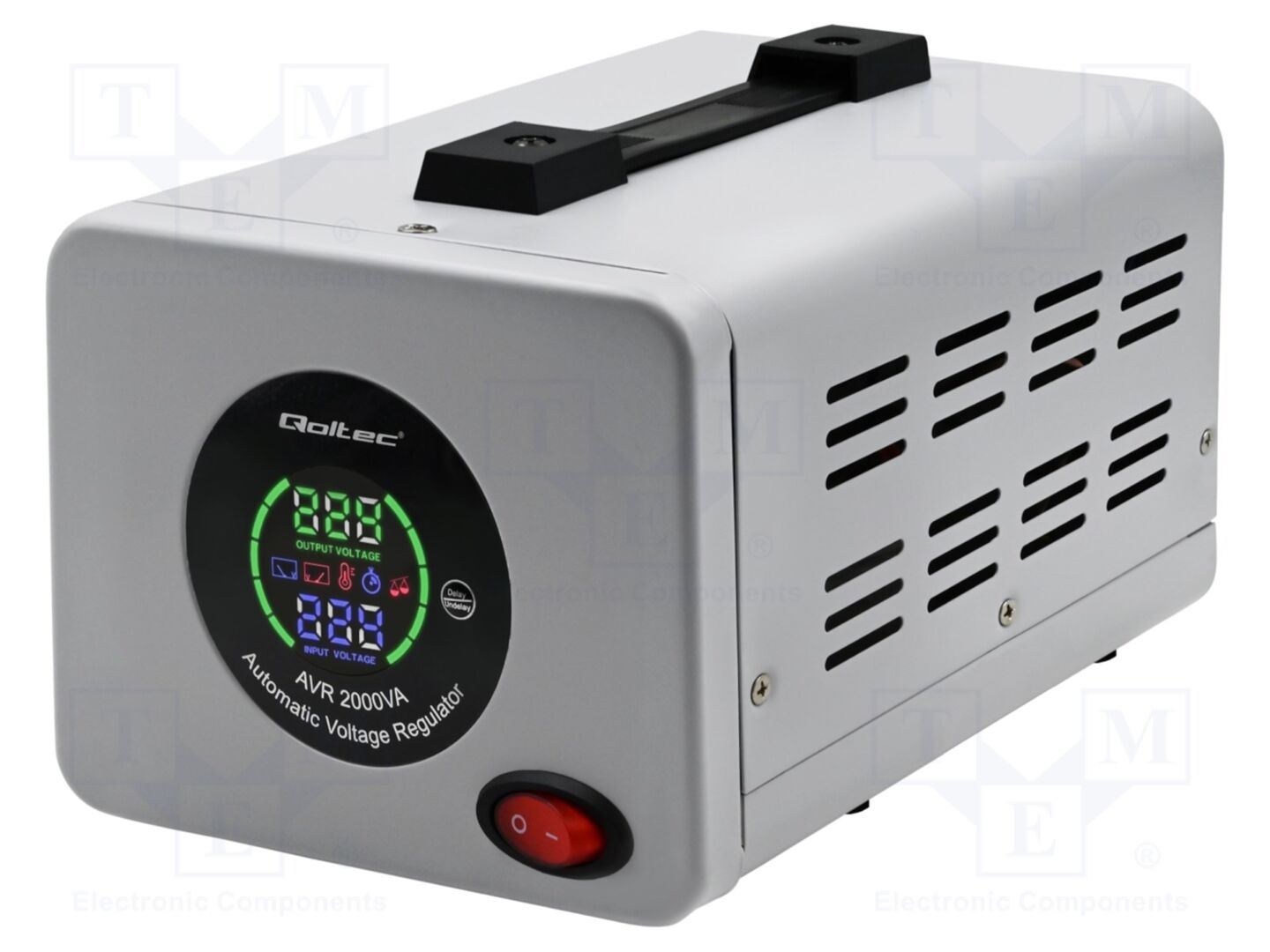 QOLTEC 50724 Automaattinen jännitestabiilisaattori 100-280VAC