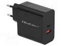 QOLTEC 51716 Kytketty verkkolaite 5VDC 3A 63W