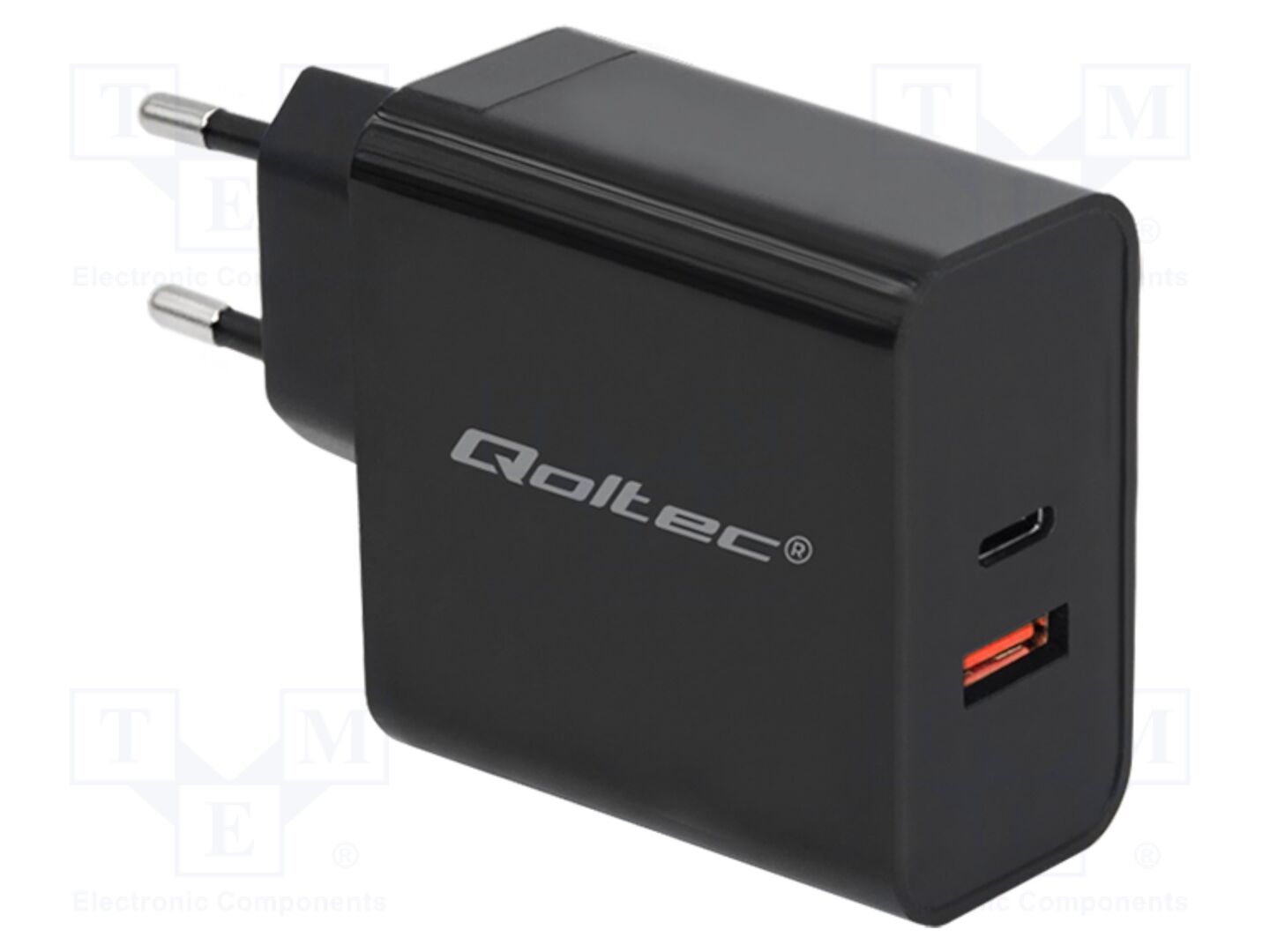 QOLTEC 51716 Kytketty verkkolaite 5VDC 3A 63W