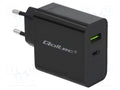 QOLTEC 51717 Kytketty verkkolaite 5VDC 3A 45W