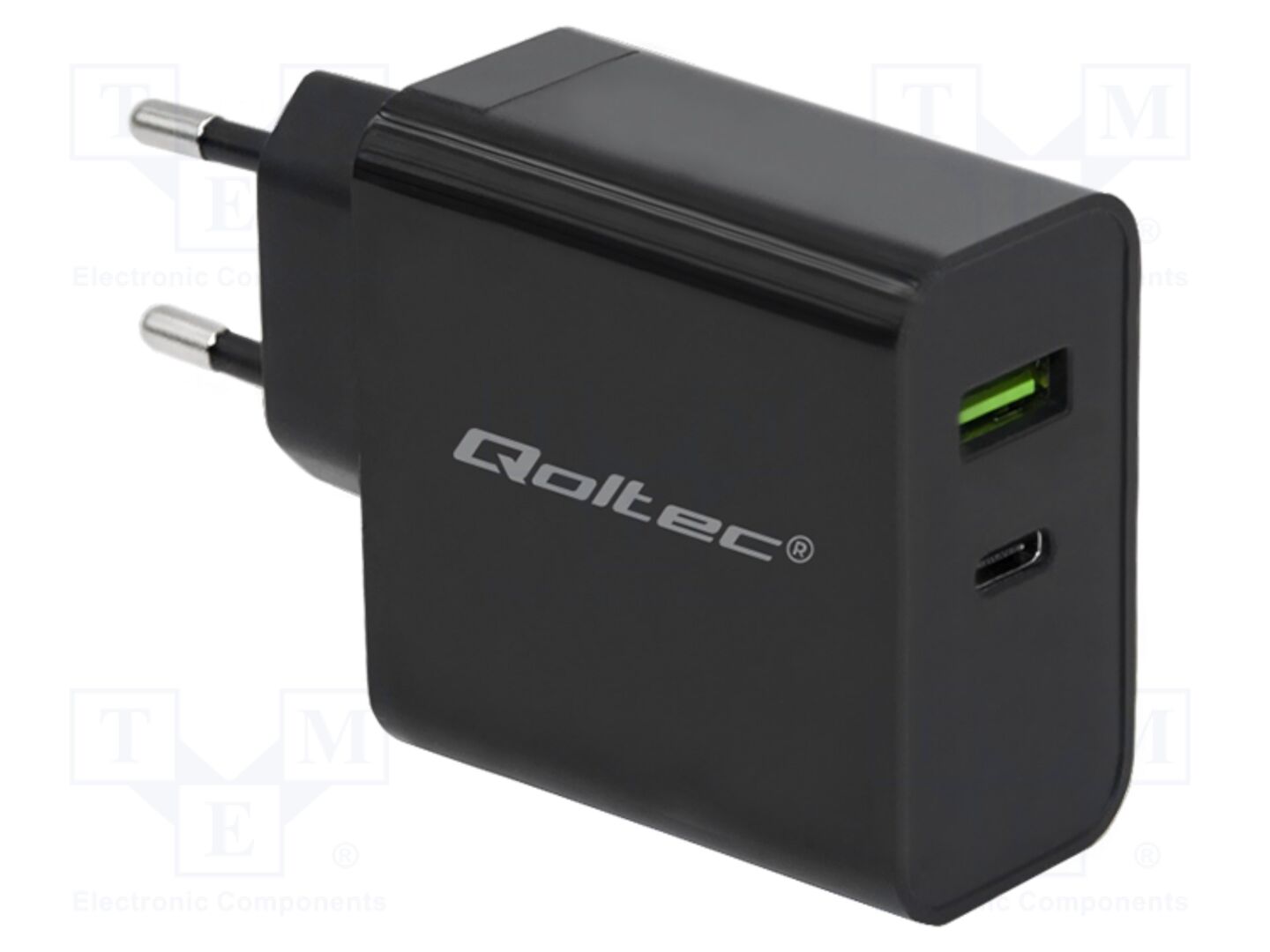 QOLTEC 51717 Kytketty verkkolaite 5VDC 3A 45W