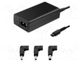 QOLTEC 51758 Kannettavan tietokoneen verkkolaite 18.5VDC 19VDC 3.33A 65W