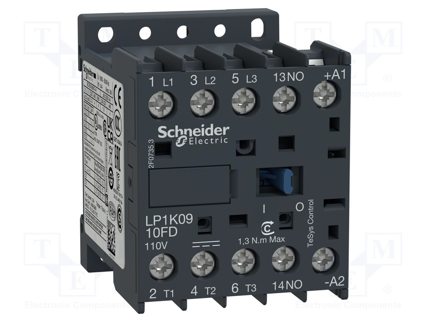 SCHNEIDER ELECTRIC LP1K0910BD Kontaktori 24VDC, 9A