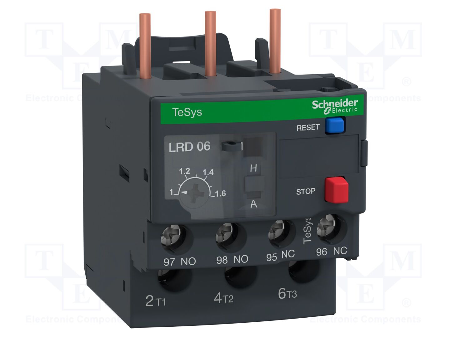 SCHNEIDER ELECTRIC LR3D06 Lämpörele 1-1.6A