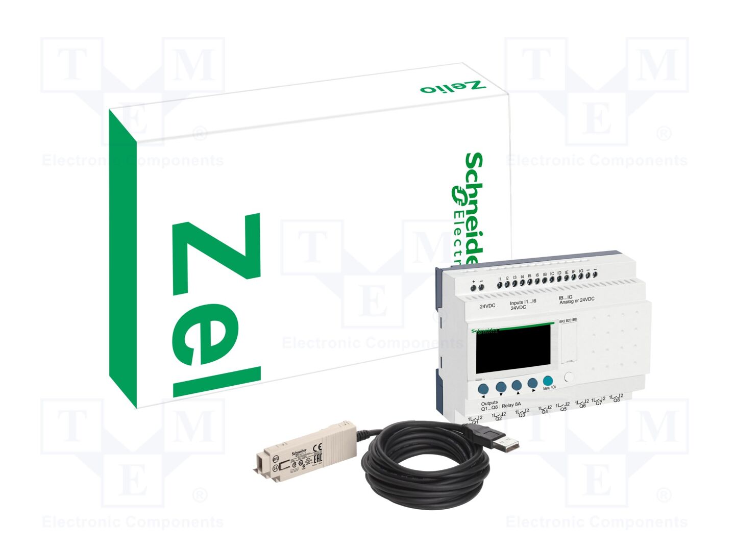 SCHNEIDER ELECTRIC SR2PACK2FU Ohjelmoitava rele Starter kit -20÷40°C