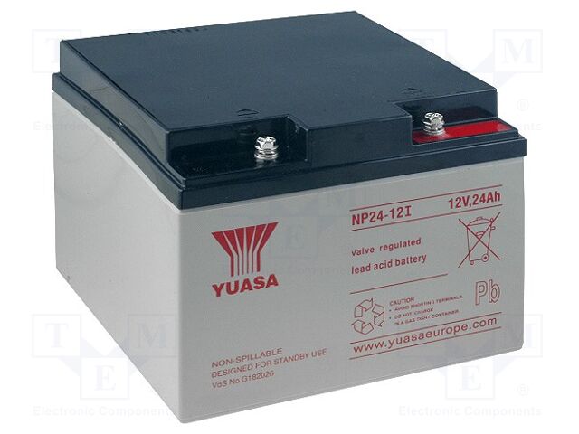 YUASA ACCU-HP24-12/Y Akkukenno 12V