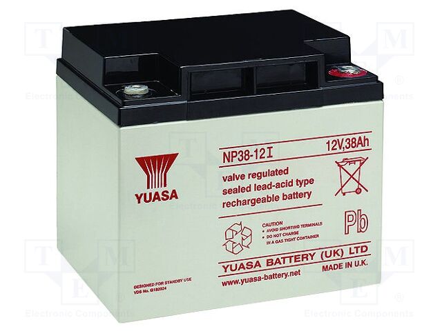 YUASA ACCU-HP38-12/Y Akkukenno 12V