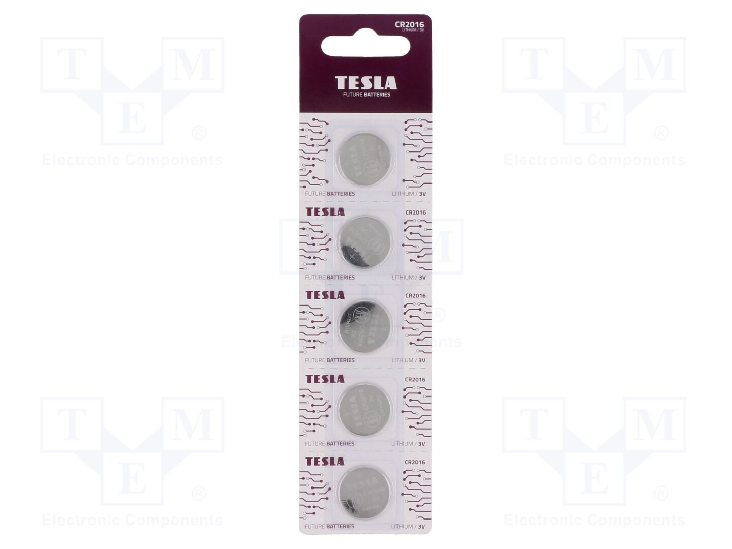 TESLA BATTERIES BAT-CR2016/TESLAB5 Litiumparisto 3V