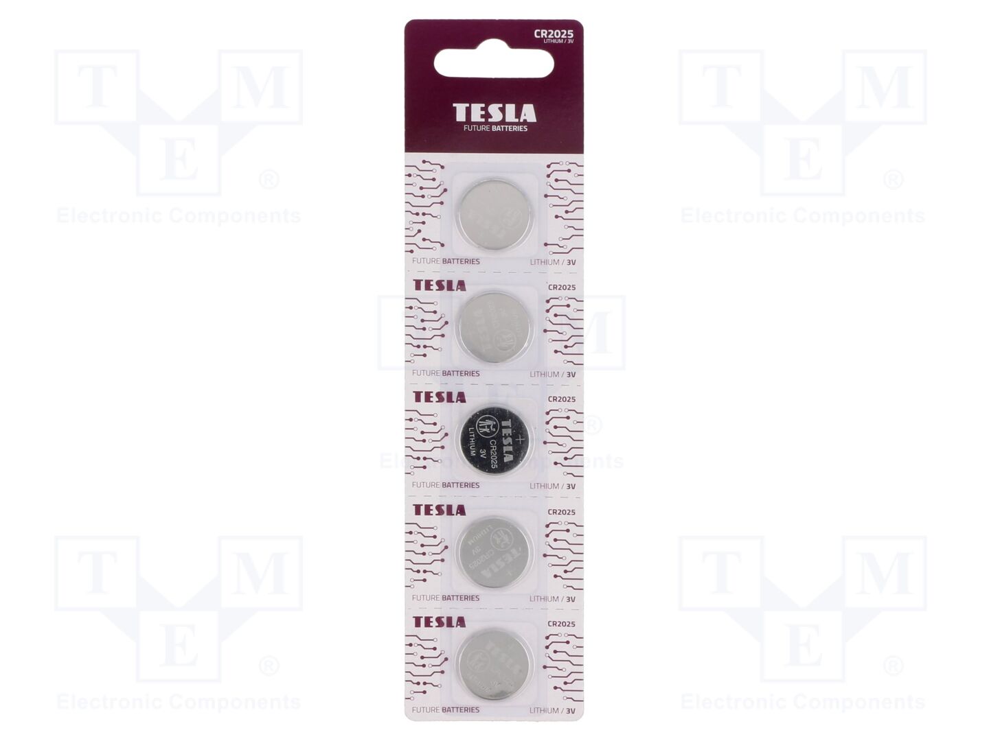 TESLA BATTERIES BAT-CR2025/TESLAB5 Litiumparisto 3V