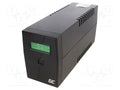 GREEN CELL UPS01LCD Keskeytymätön sähkönsyöttö 360W 600VA