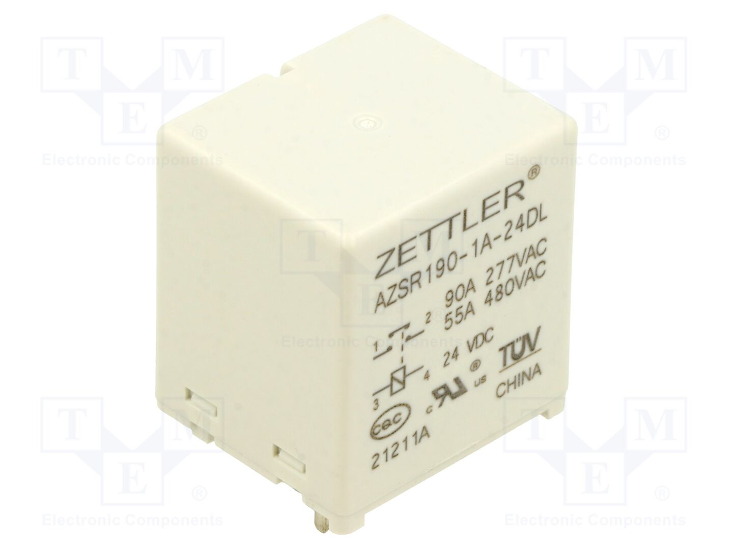 ZETTLER AZSR190-1A-24DL Sähkömagneettinen rele 90A