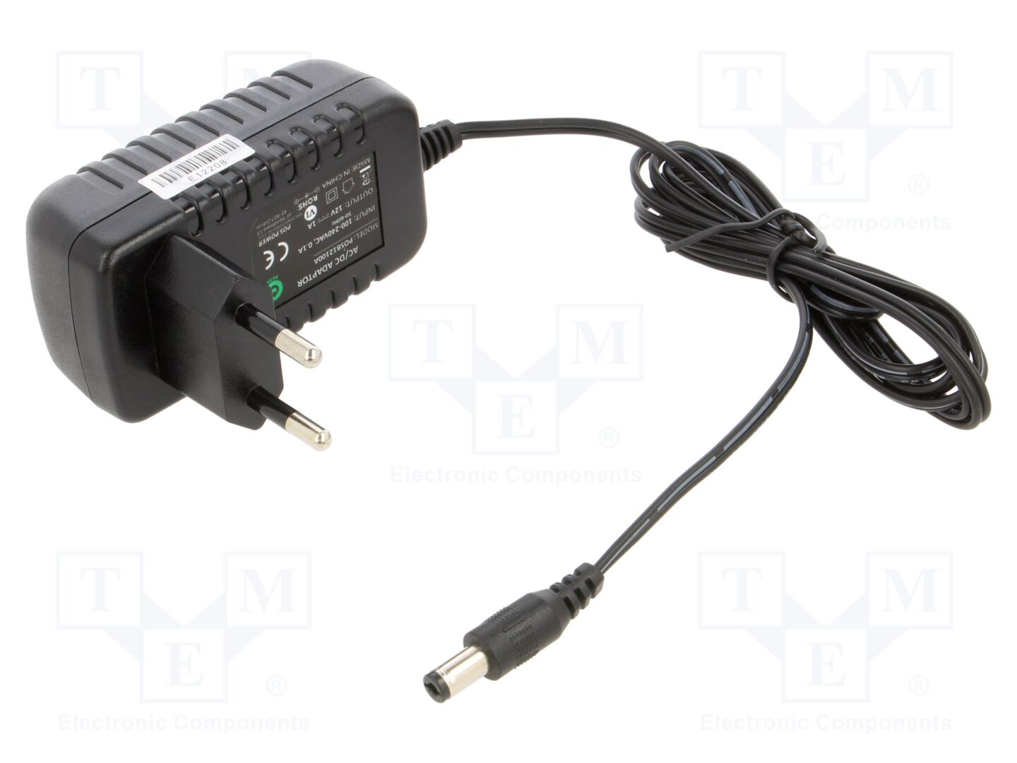 POS POSB12100A Plug-in Power Supply 12V 1A
