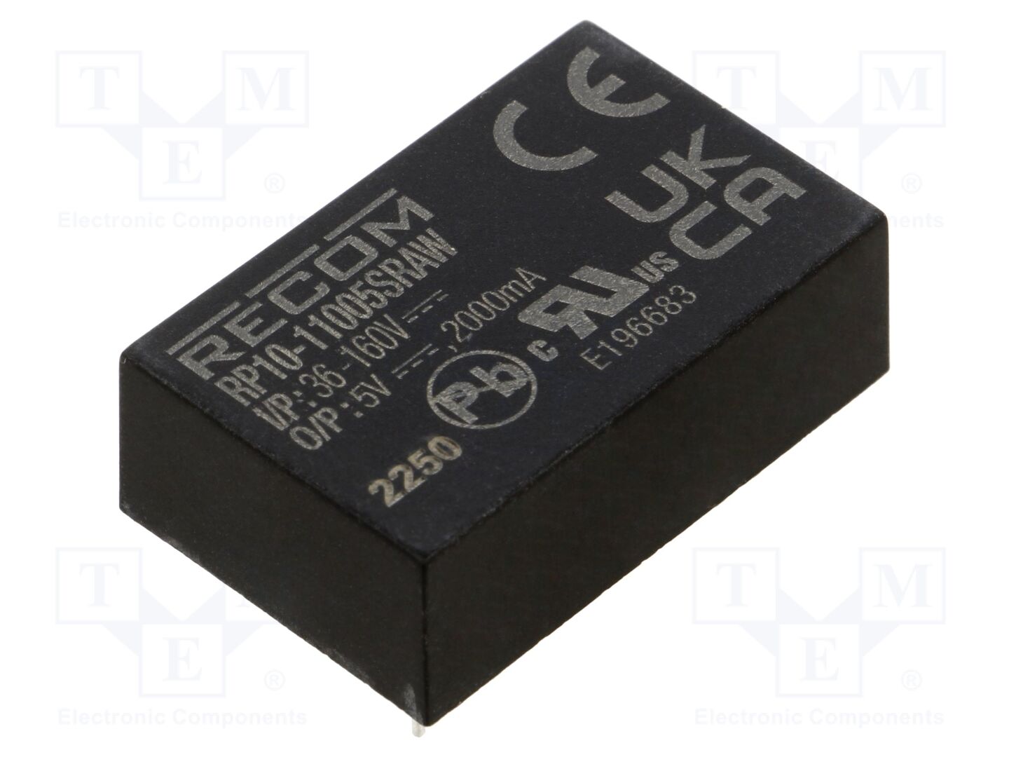 RECOM RP10-11005SRAW DC/DC-muunnin 10W