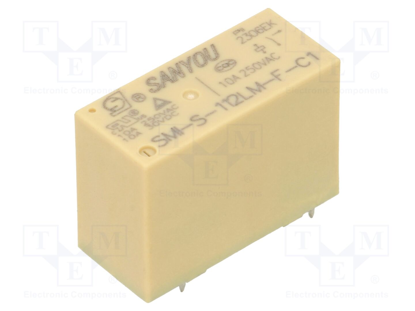 SANYOU SMI-S-112LM-C1 Sähkömagneettinen rele 12VDC (50 kpl erä)