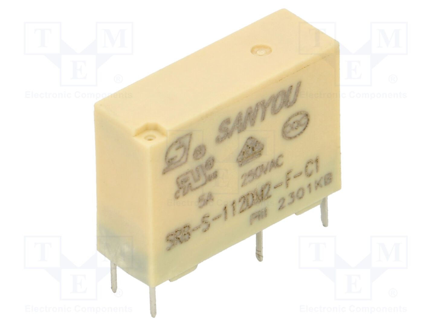 SANYOU SRB-S-112DM2-C1 Sähkömagneettinen rele 12VDC (50 kpl erä)