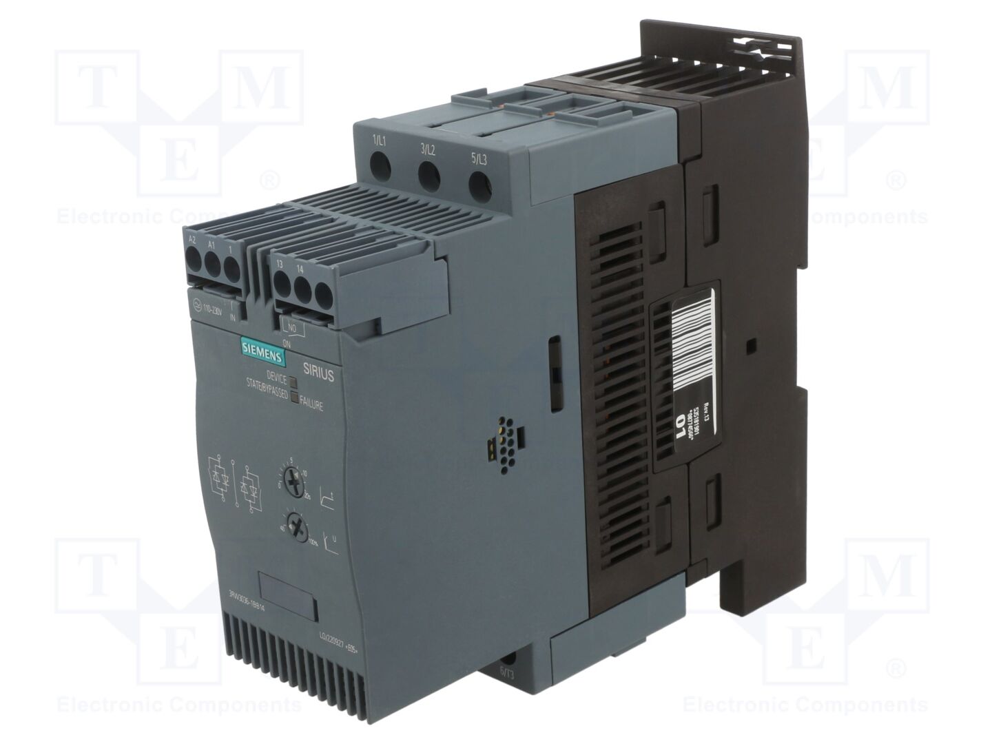 SIEMENS 3RW3036-1BB14 Pehmokäynnistin 22kW