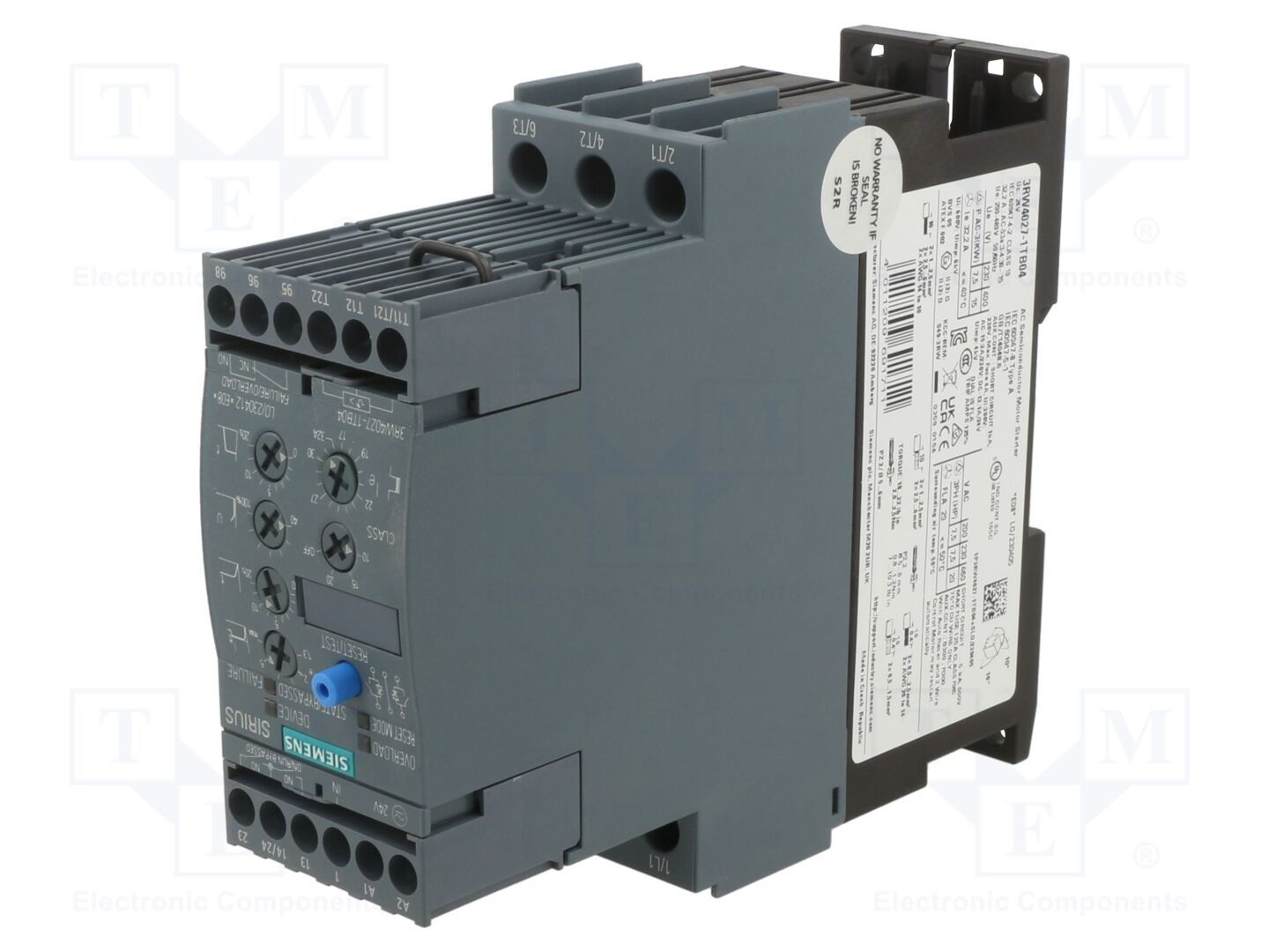 SIEMENS 3RW4027-1TB04 Soft Starter 15kW