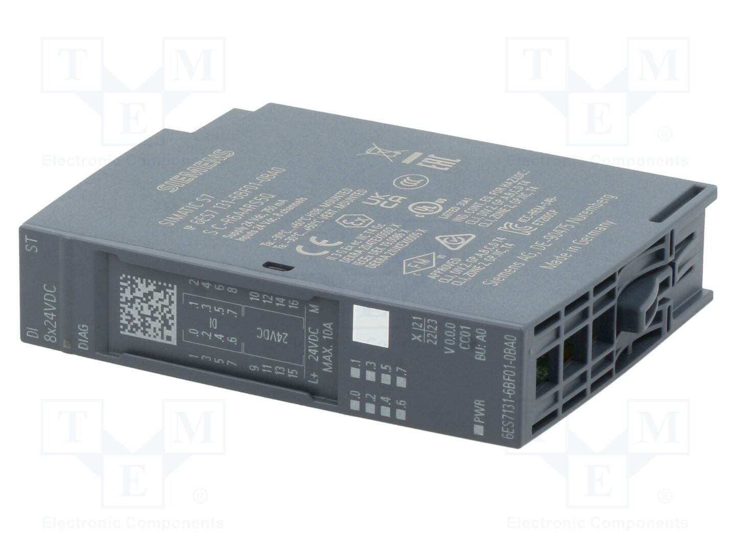 SIEMENS 6ES7131-6BF01-0BA0 Automaatiomoduuli ET 200SP 8