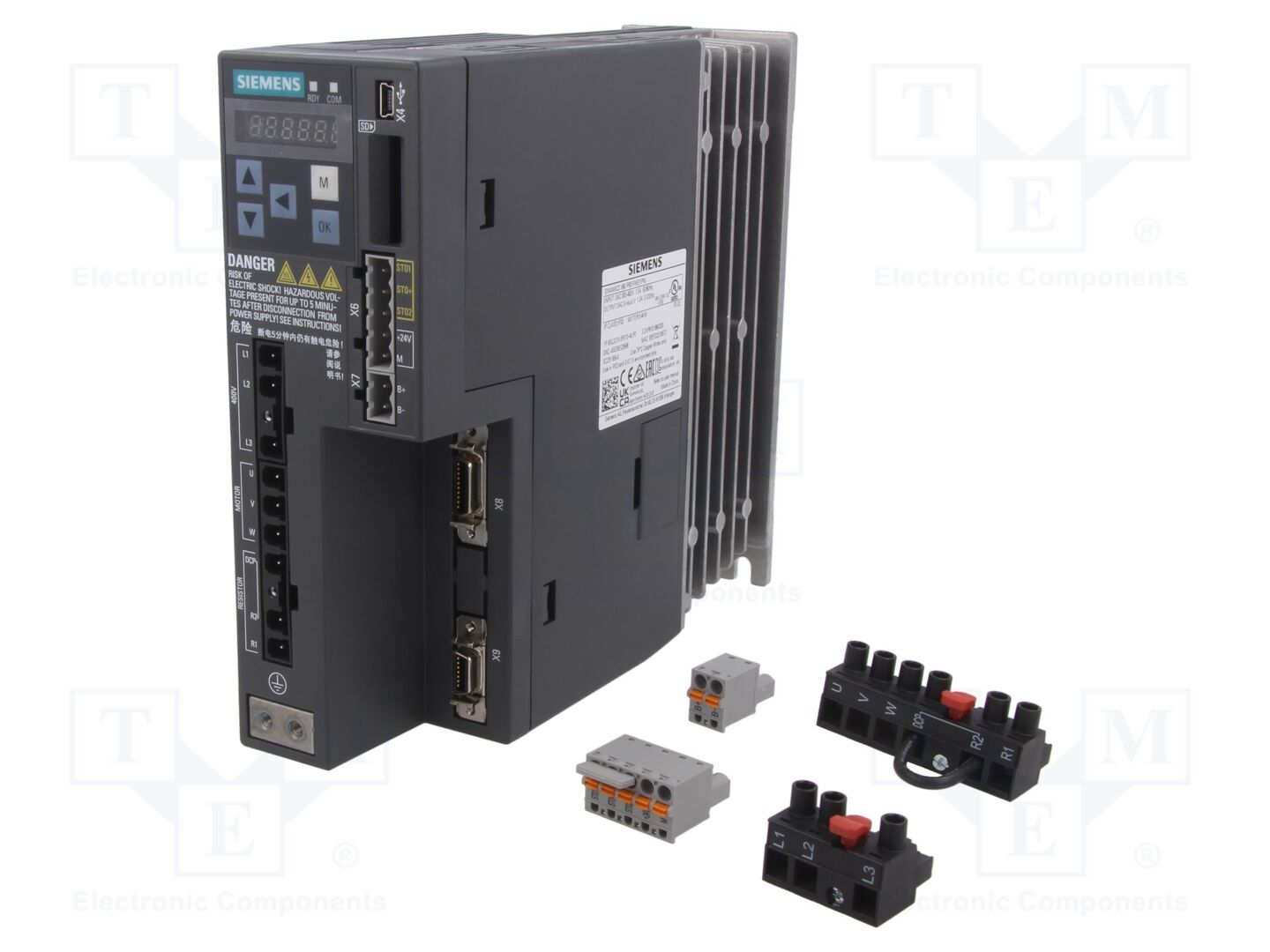 SIEMENS 6SL3210-5FE10-4UF0 Taajuusmuuttaja 3x380÷480VAC