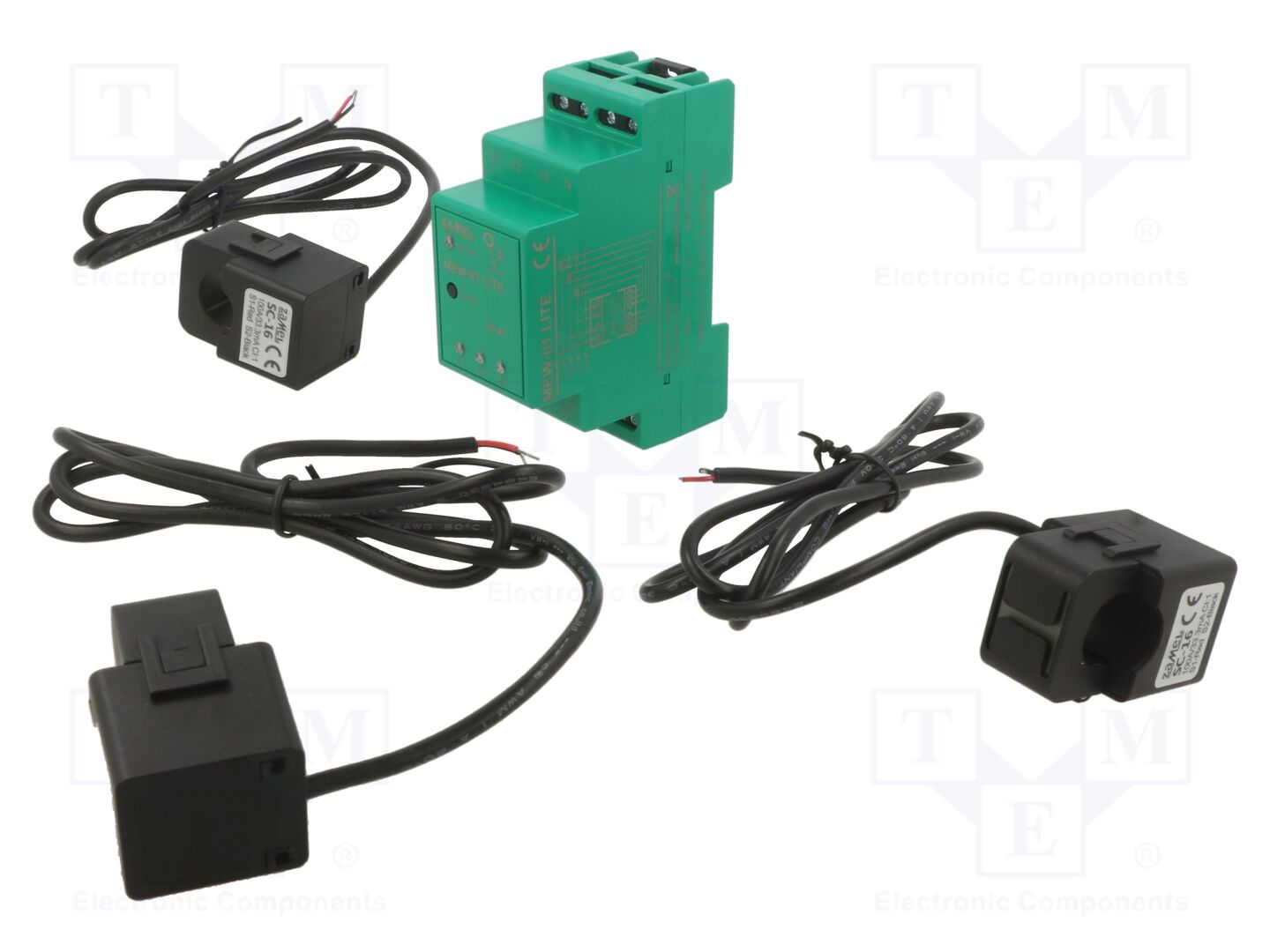 ZAMEL MEW-01-LITE Tehomonitori DIN-kiskoasennus IP20
