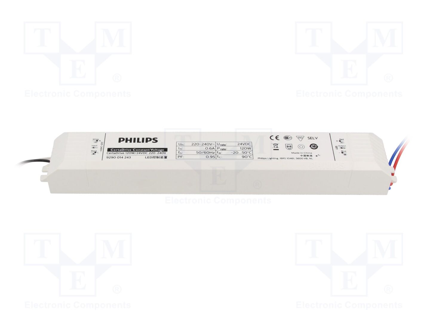 PHILIPS CERTADRIVE 100W 24VDC LED-virtalähde 220/240VAC