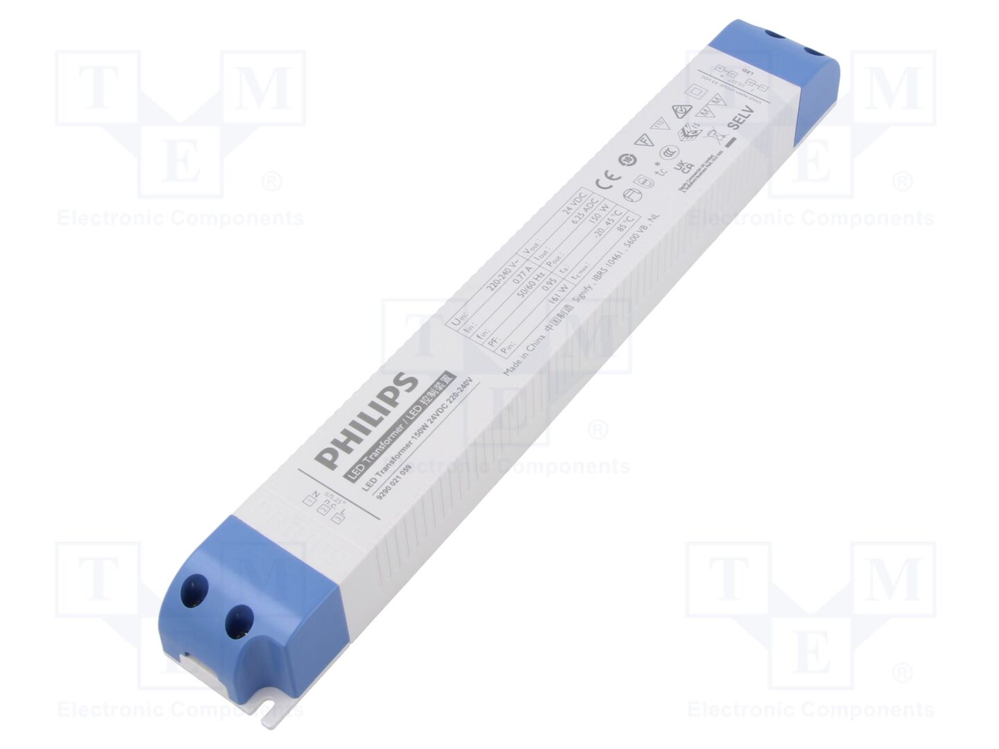 PHILIPS LED TRANSFORMER 150W 24VDC 220-240V Muuntaja