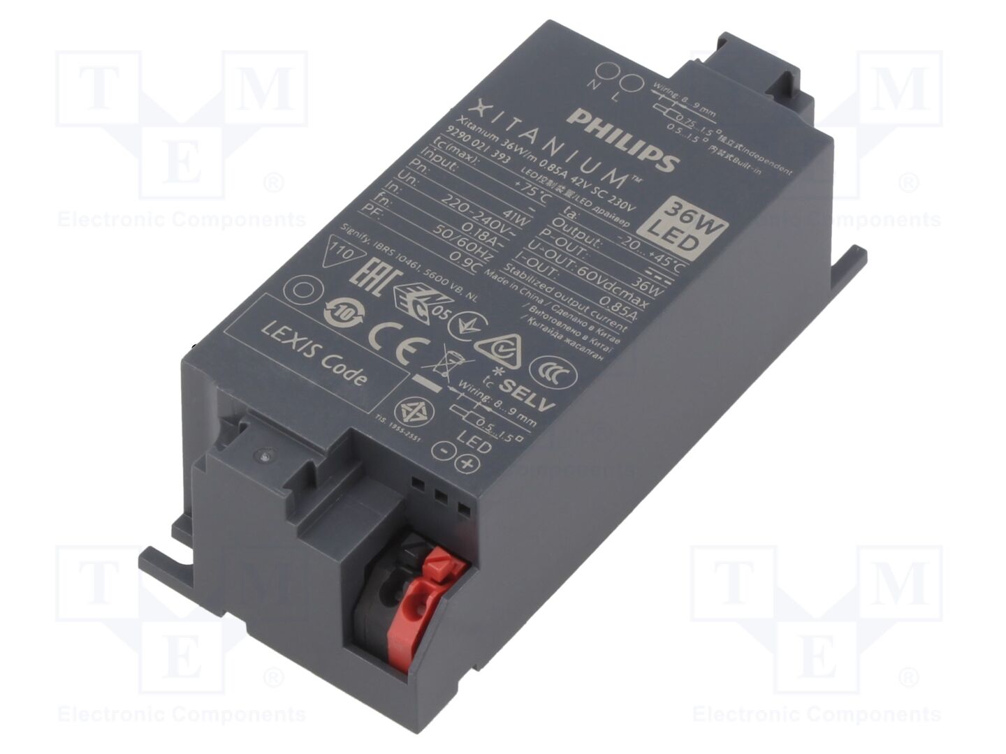 PHILIPS XITANIUM 36W/M 0.85A 42V SC 230V LED-verkkolaite