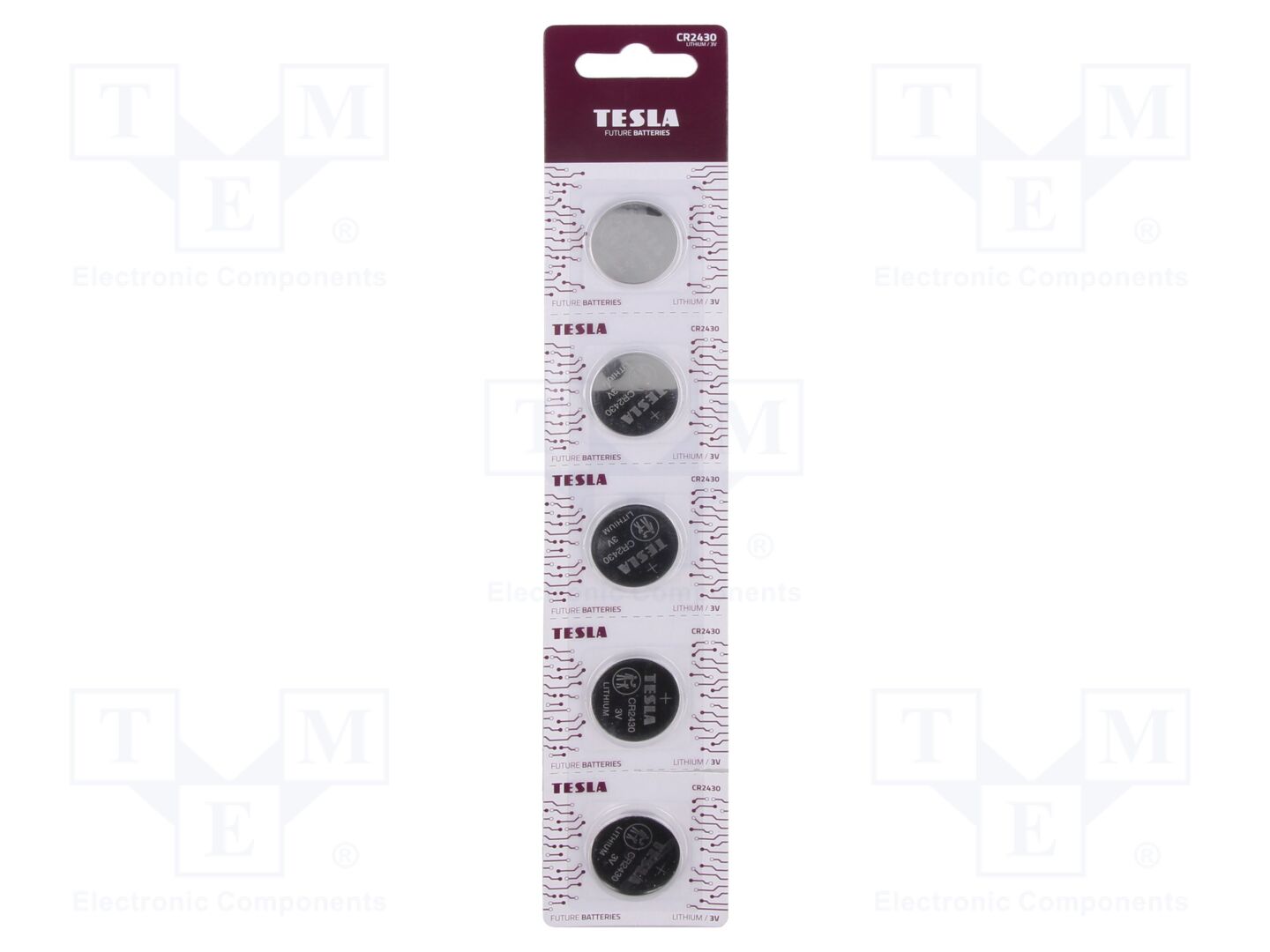 TESLA BATTERIES BAT-CR2430/TESLAB5 Litiumparisto 3V