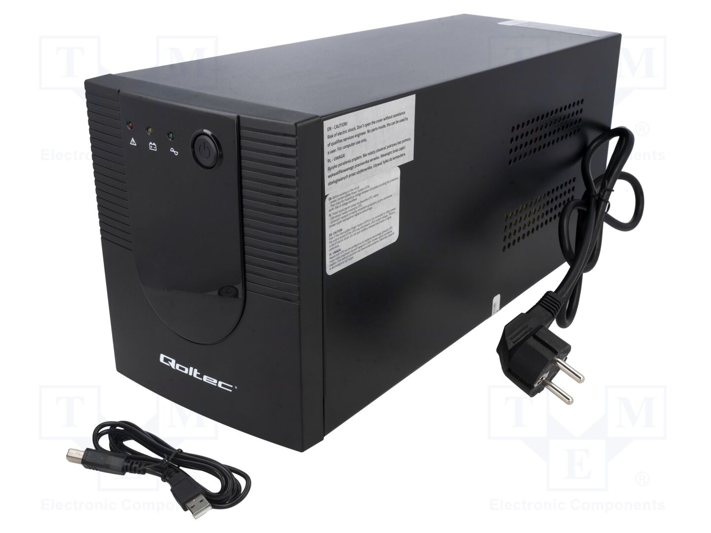 QOLTEC 53777 UPS-laite 1200W 2kVA 220-230V 12V