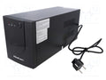 QOLTEC 53775 UPS-laite 720W 1,2kVA 220-230V
