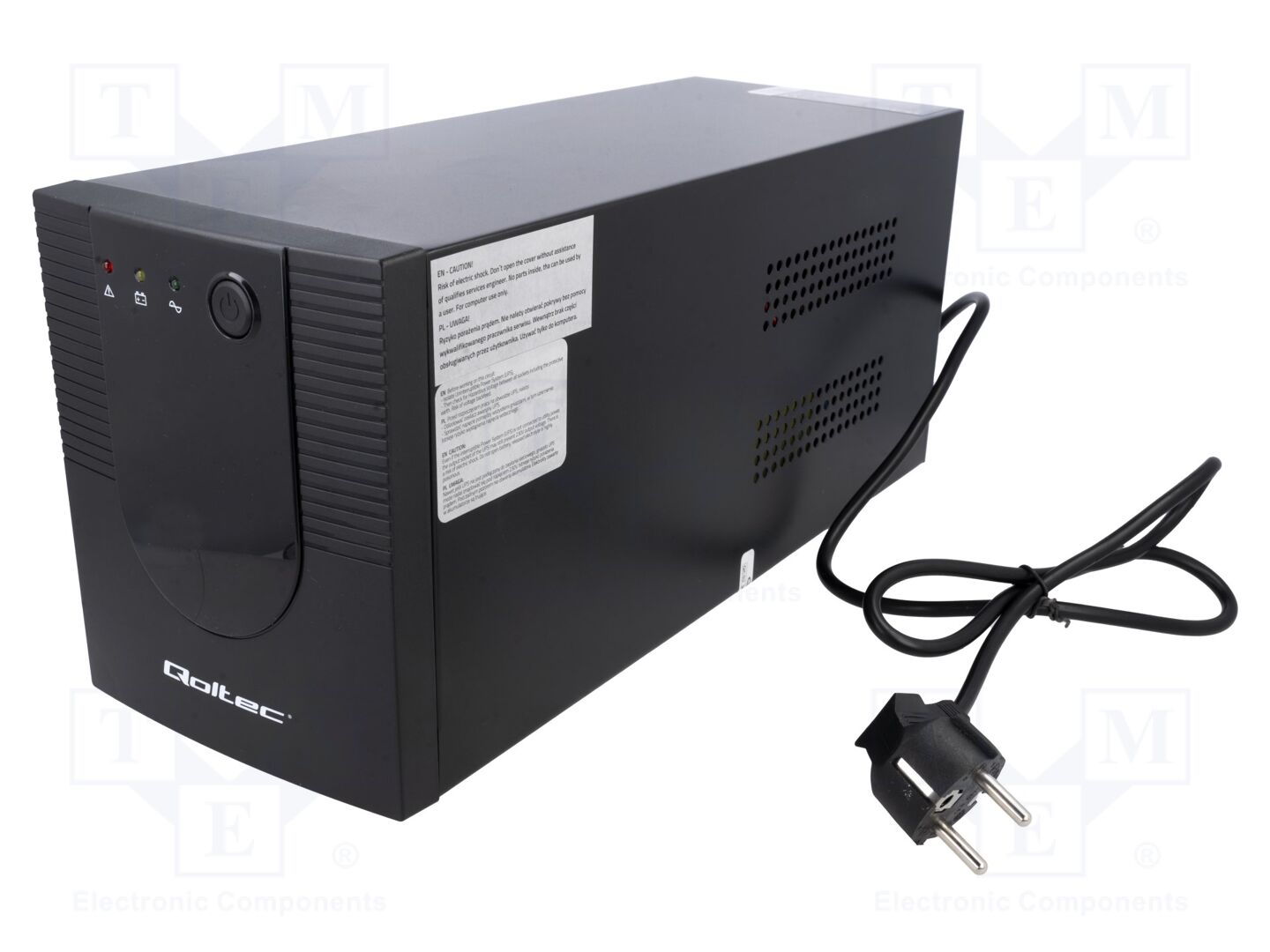 QOLTEC 53775 UPS-laite 720W 1,2kVA 220-230V