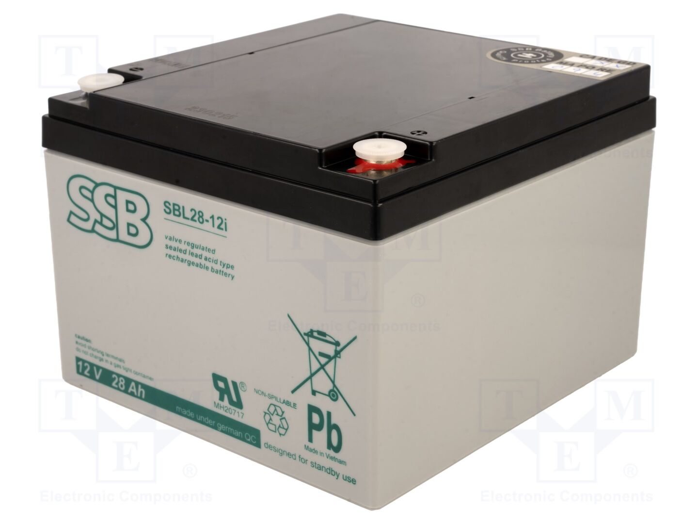 SSB ACCU-SBL-28-12I/S Lyijyakku 12V