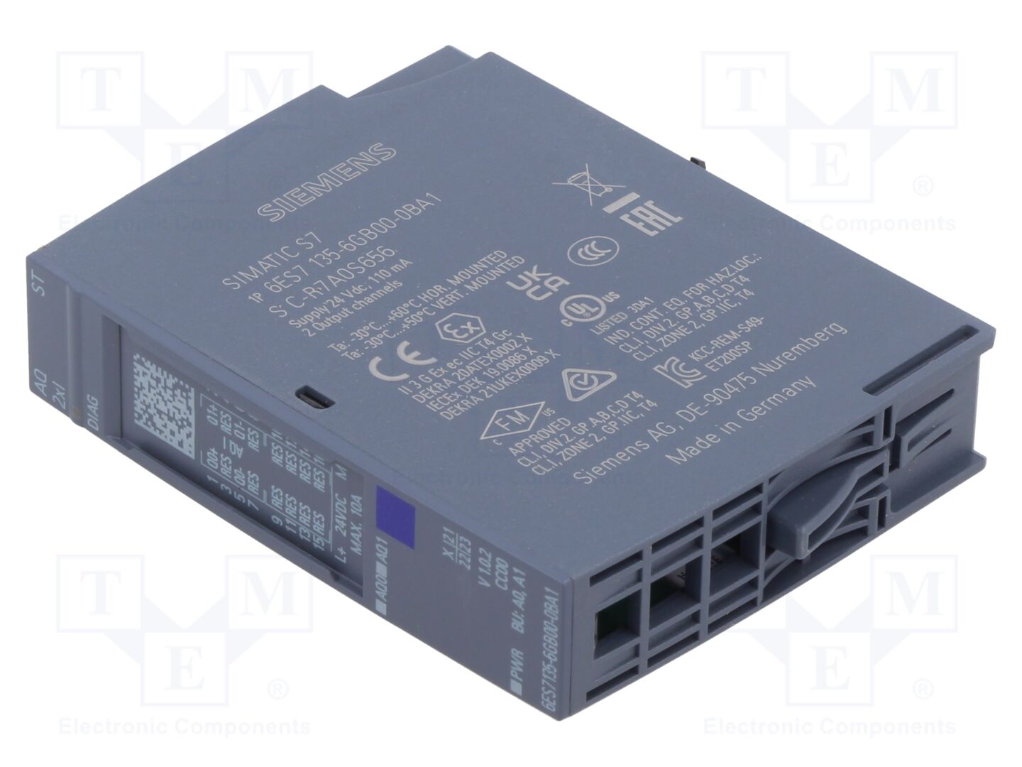 SIEMENS 6ES7135-6GB00-0BA1 PLC-moduuli Analog.out: 2