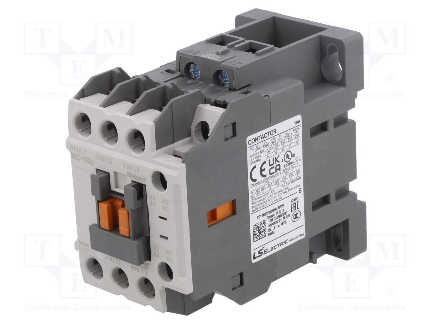 LS ELECTRIC MC-18B-400VAC Kontaktori 18A