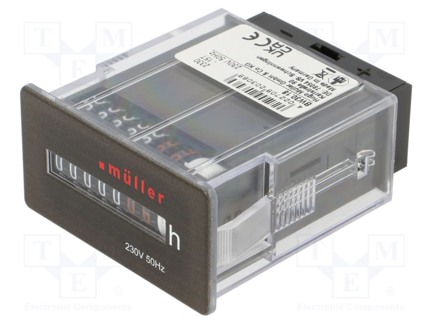 MÜLLER BW3018-23050 Käyntituntilaskuri electromechanical