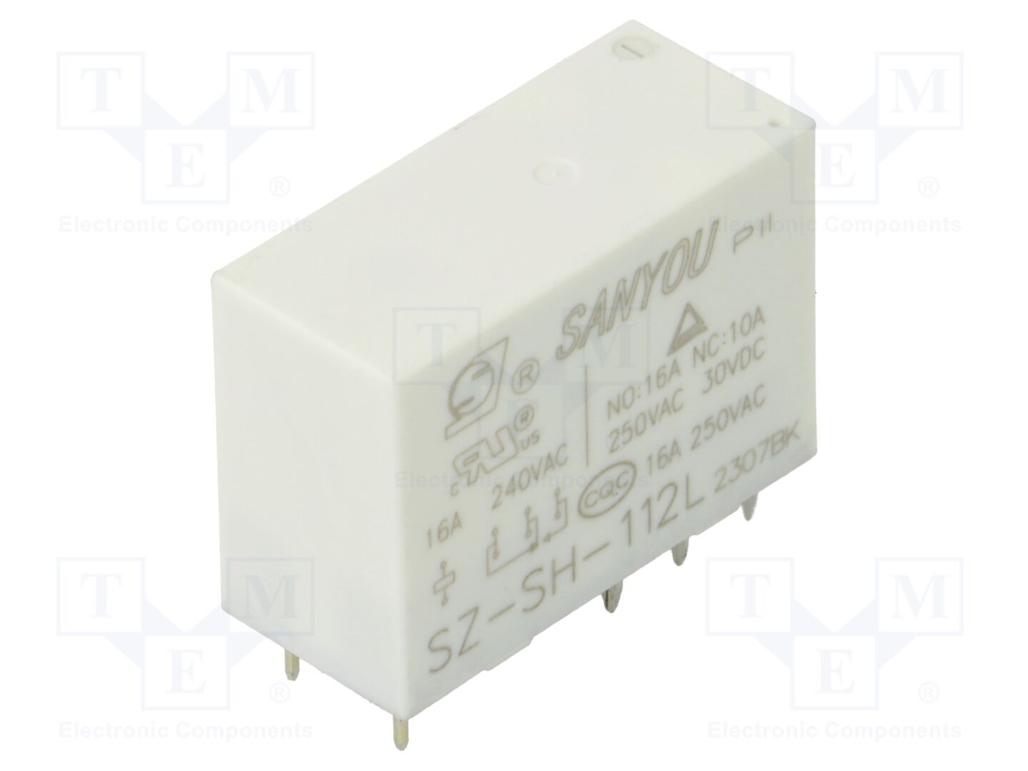 SANYOU SZ-SH-112L Sähkömagneettinen rele 12VDC (50 kpl erä)