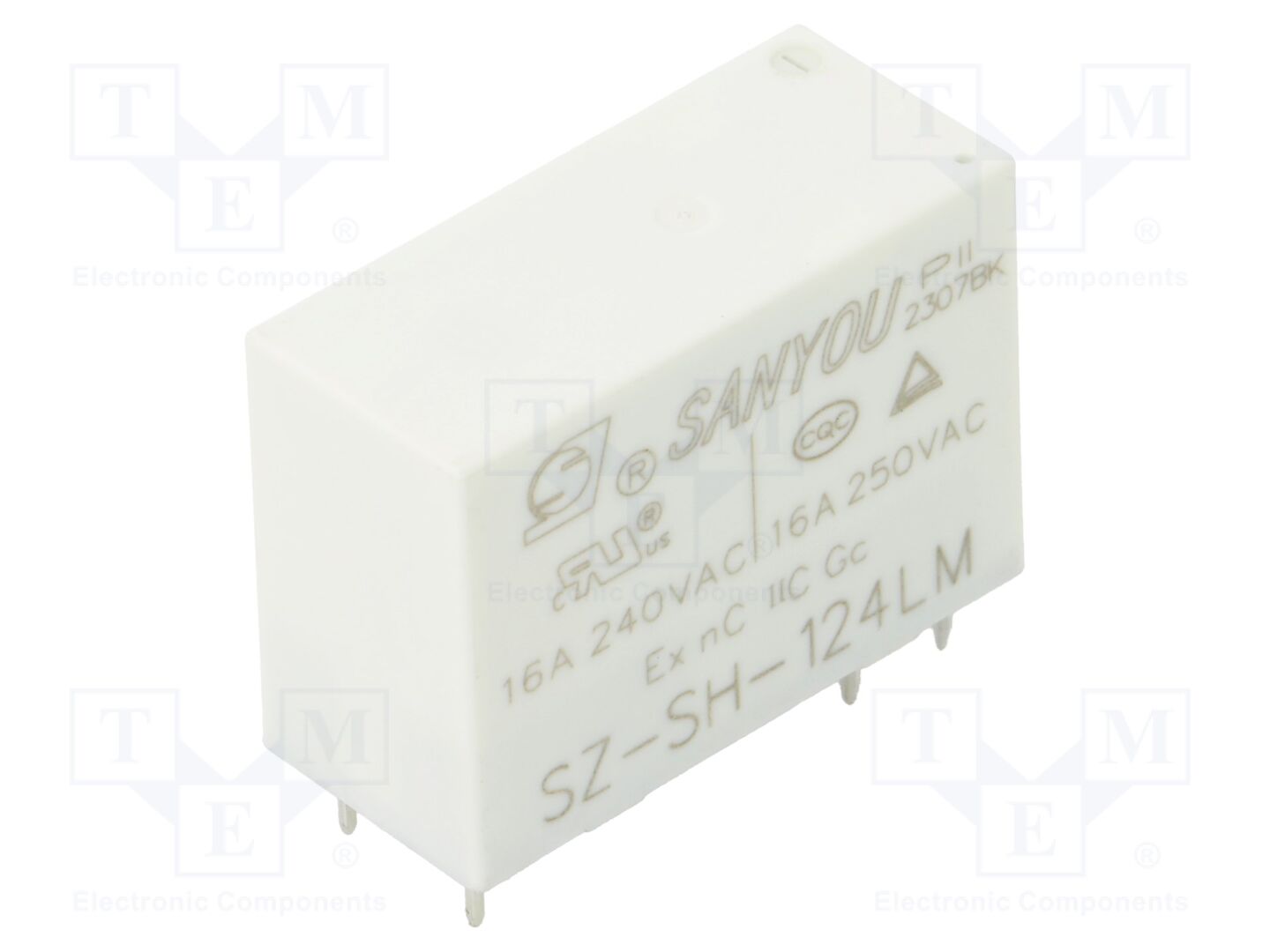 SANYOU SZ-SH-124LM Sähkömagneettinen rele 24VDC, 16A (50 kpl erä)