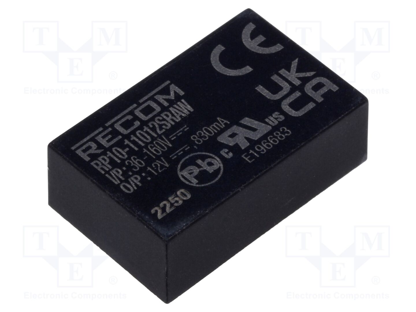 RECOM RP10-11012SRAW DC/DC-muunnin 10W