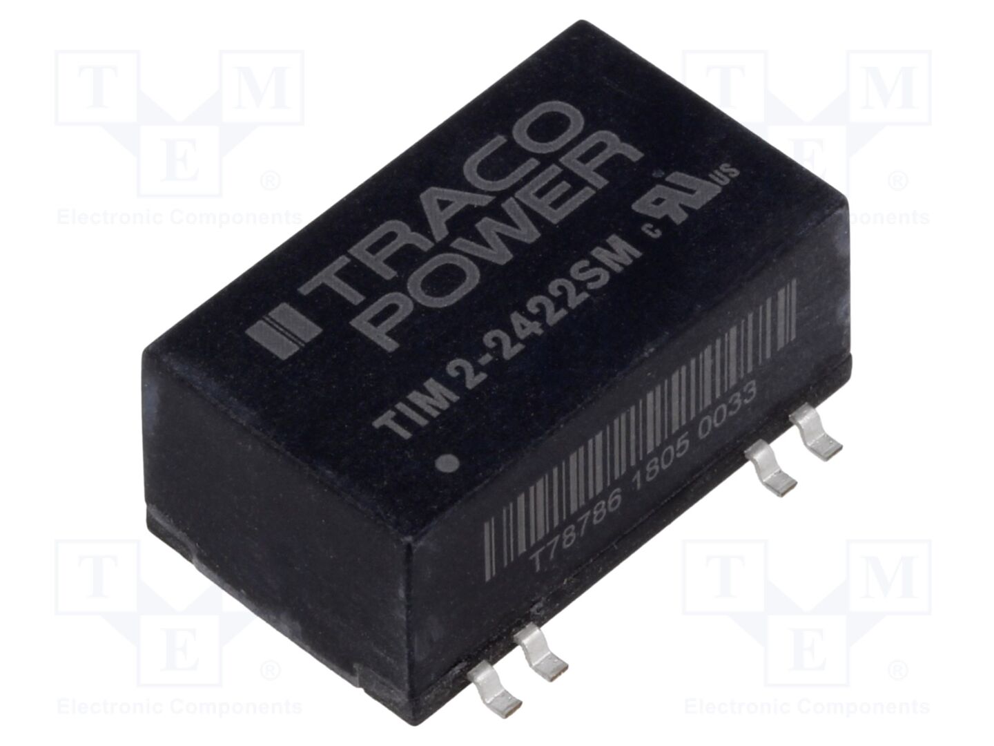 TRACO POWER TIM2-2422SM DC/DC-muunnin 2W, 18÷36VDC