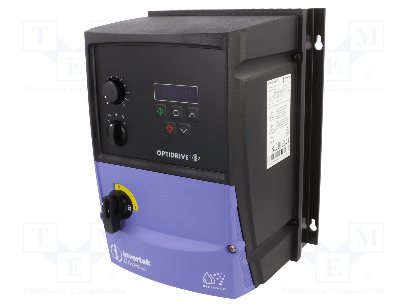 INVERTEK DRIVES ODE-3-220105-1F4B Vektoritaajuusmuuttaja 2.2kW