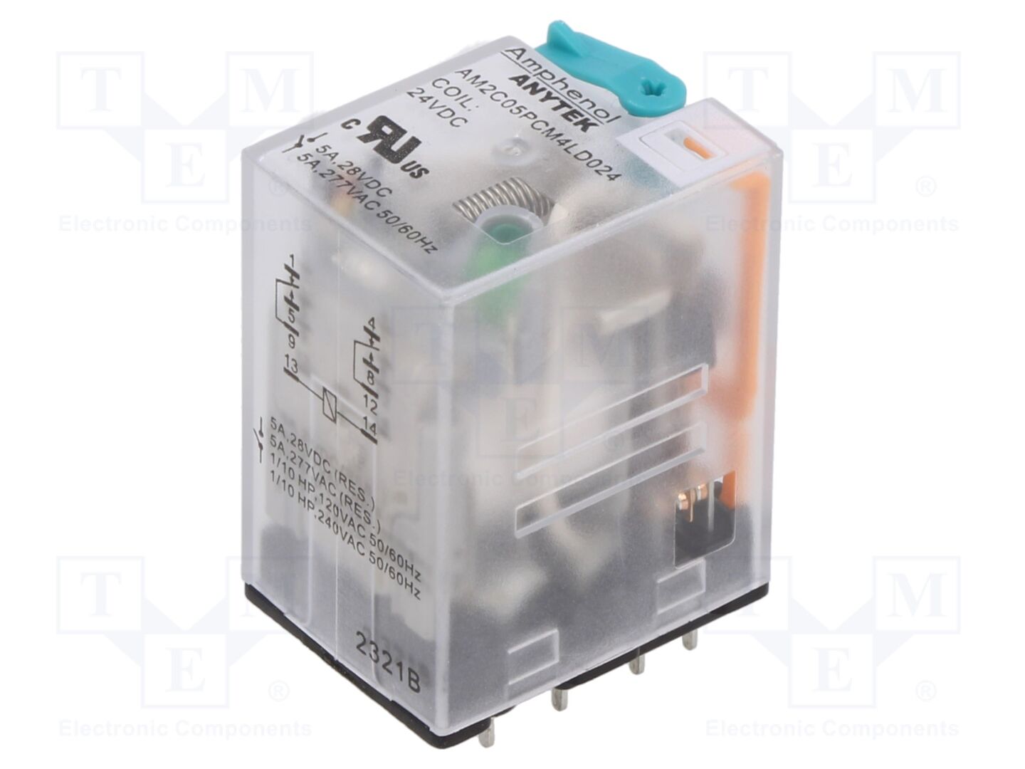 AMPHENOL ANYTEK AM2C05PCM4LD02400G Teollisuusrele 24VDC