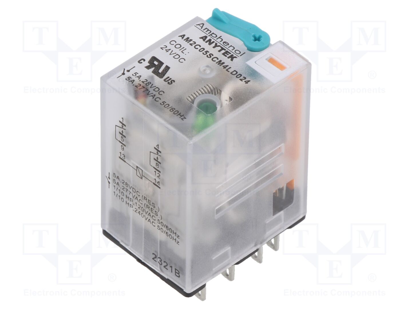 AMPHENOL ANYTEK AM2C05SCM4LD02400G Sähkömagneettinen rele 24VDC