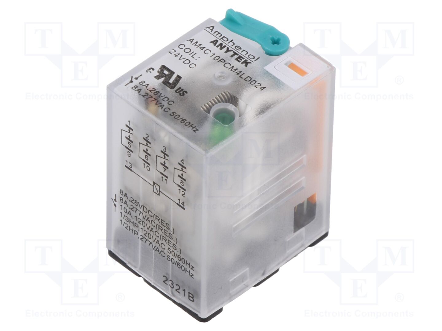 AMPHENOL ANYTEK AM4C10PCM4LD02400G Teollisuusrele 24VDC