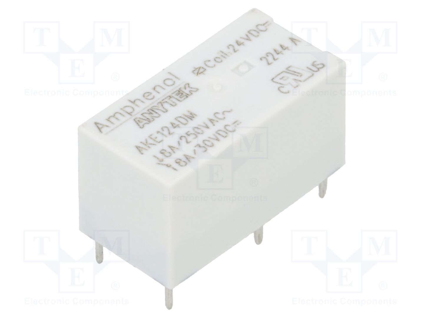 AMPHENOL ANYTEK AKE124DM00G Sähkömagneettinen rele 24VDC (50 kpl erä)