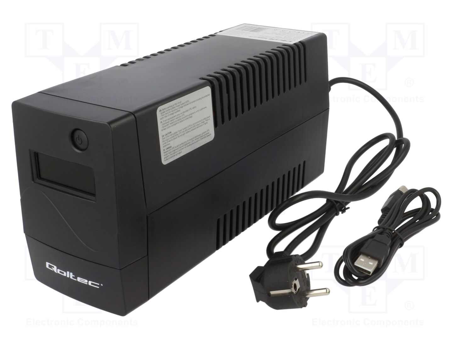 QOLTEC 53978 UPS-laite 360W 650VA 12V 7Ah