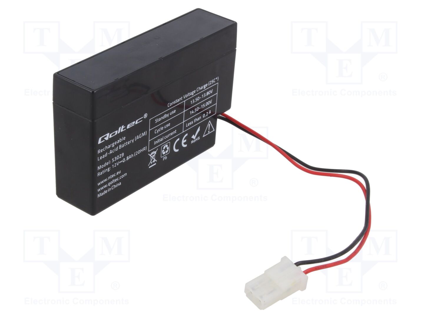 QOLTEC ACCU-HP0.8-12/Q Lyijyakku 12V