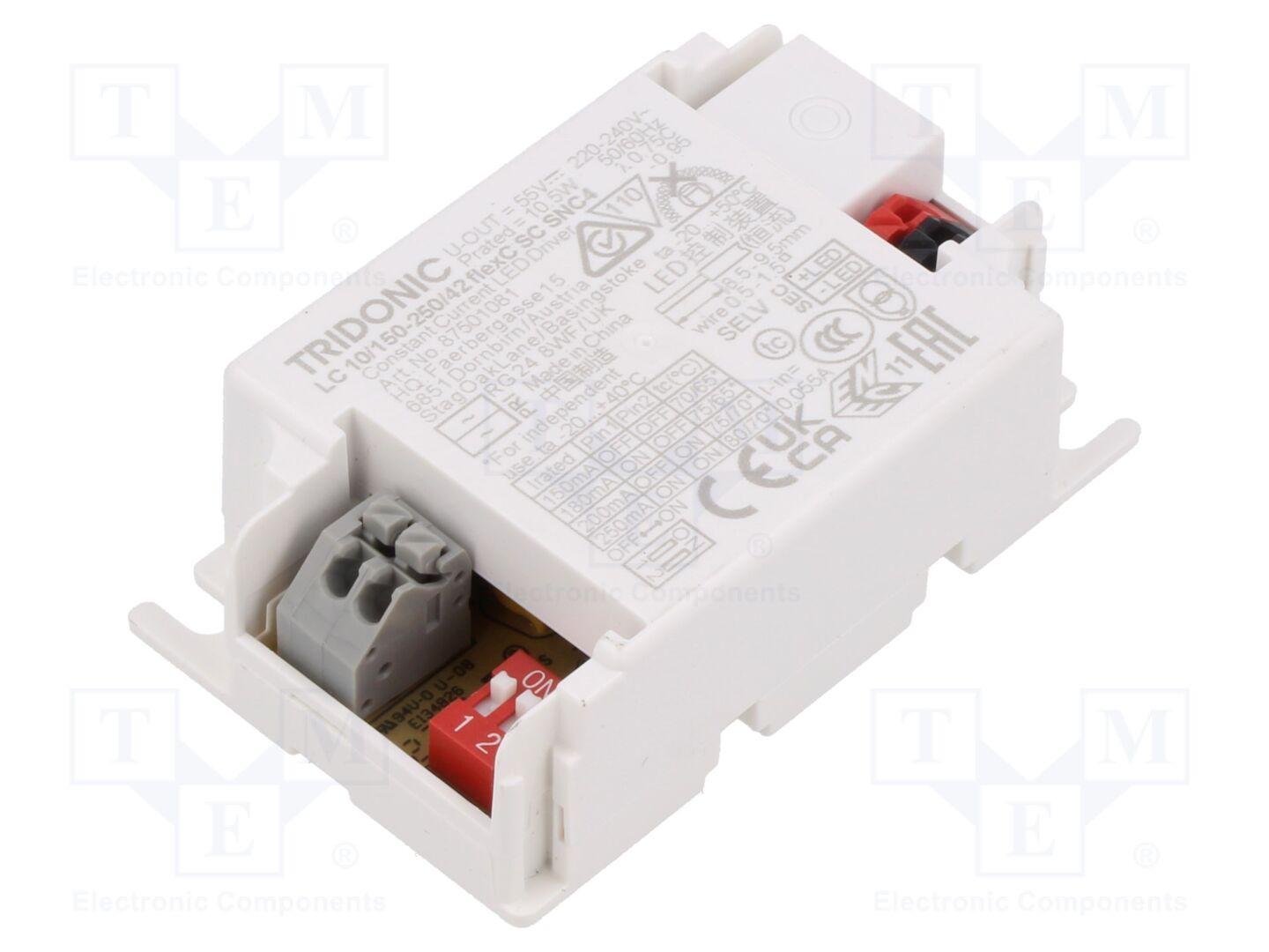 TRIDONIC LC 17/250-400/42 FLEXC SC SNC4 LED-virtalähde 17W 24-42VDC