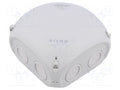HENSEL DK-0606-GZ Liitäntärasia IP66, 130x130x77mm